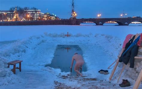 naked ice bath Search